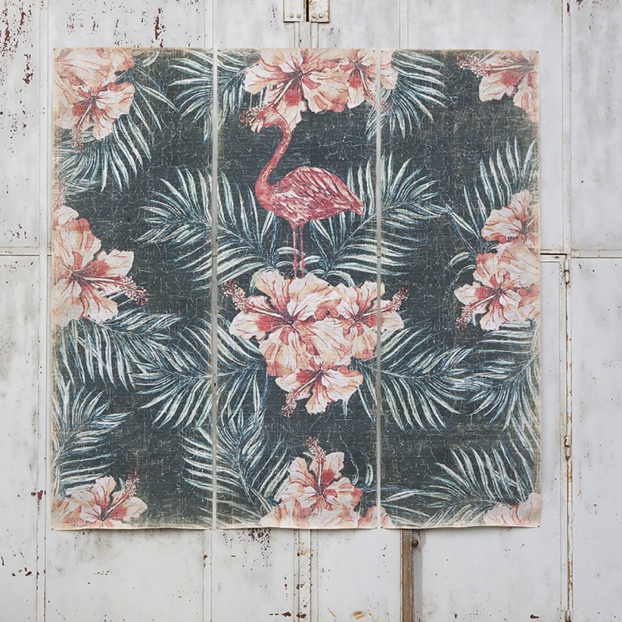 Triptyque FLAMAND FLEURI (250x250 cm)